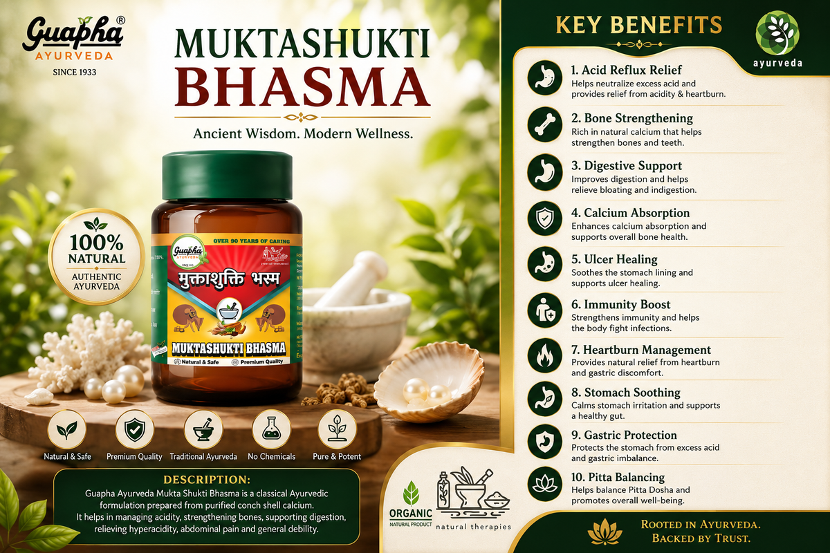 Muktashukti Bhasma – Natural Pearl Supplement for Wellness