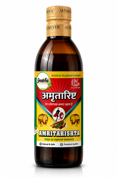 Amritarishta 800ml (400ml*2) | Ayurvedic Immune Booster and Fever Relief Tonic With Goodness Of Giloy, Ashwagandha, Shatavari