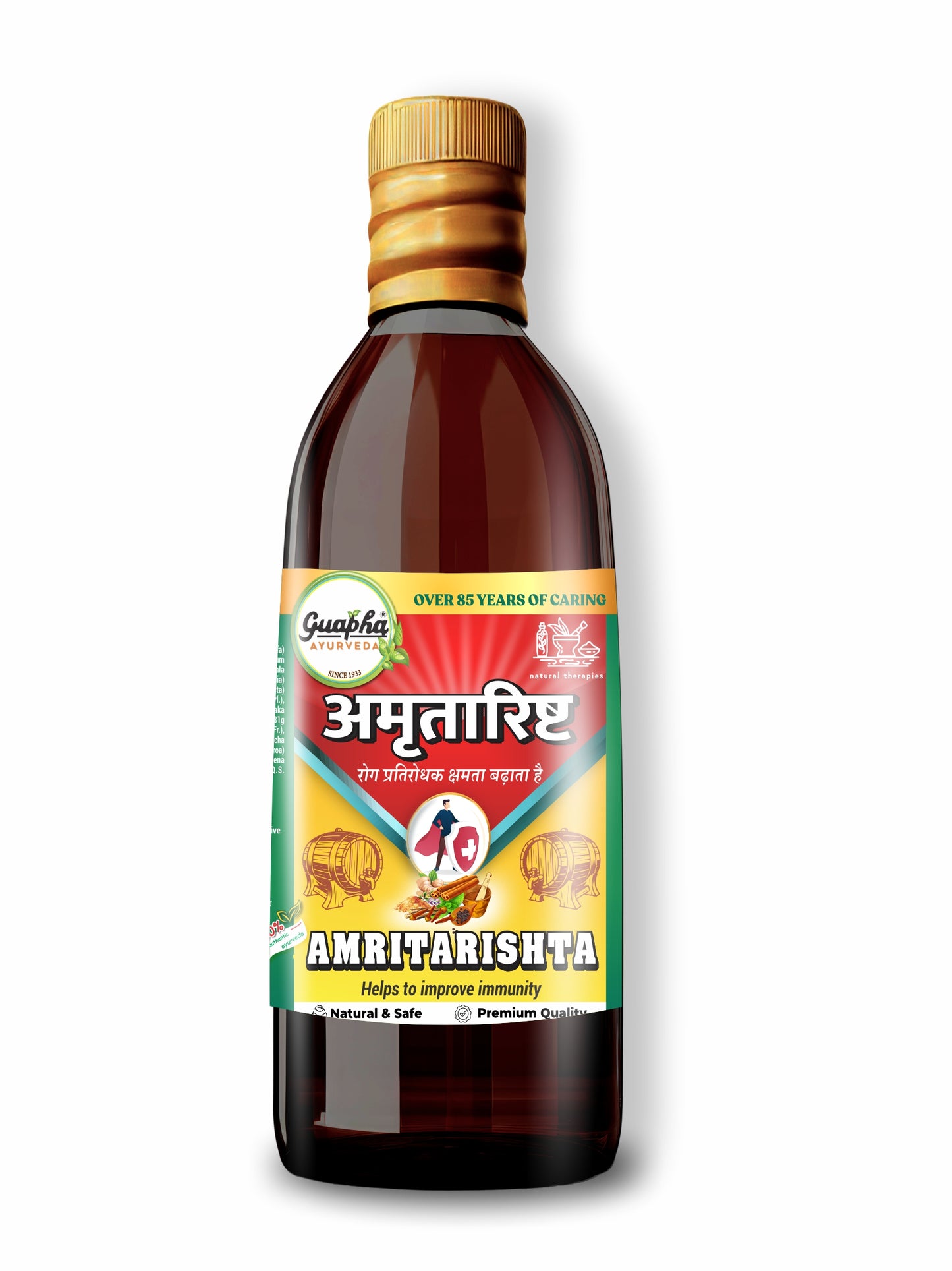 Amritarishta 800ml (400ml*2) | Ayurvedic Immune Booster and Fever Relief Tonic With Goodness Of Giloy, Ashwagandha, Shatavari