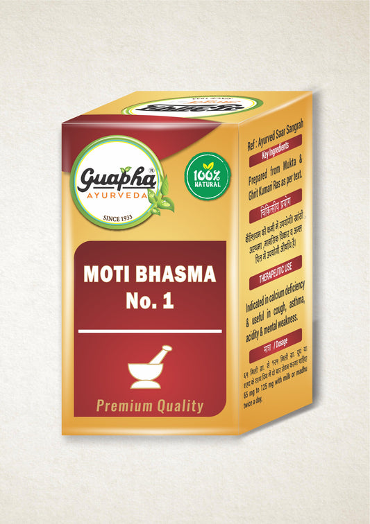 Moti Bhasma No. 1 – Superior Pearl Bhasma for Radiance & Health