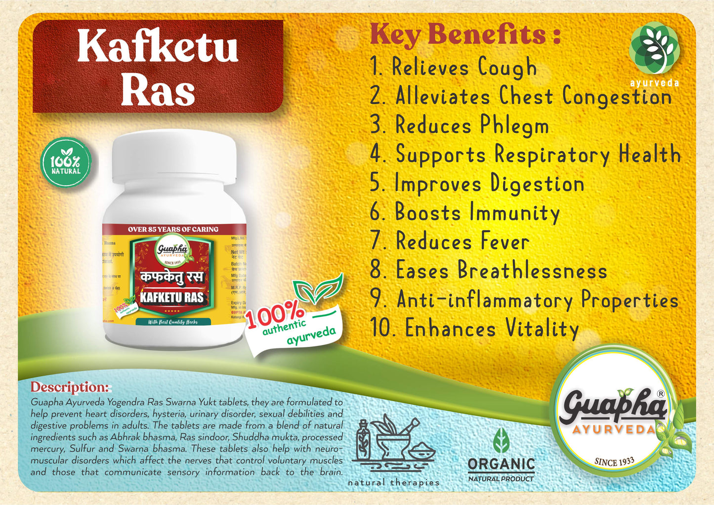 Kafketu Ras | Ayurvedic Relief for Respiratory Health & Cough