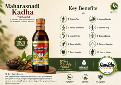 Maharasanadi Kadha 800ml (400ml*2) | Natural Joint Pain Relief & Immunity Booster