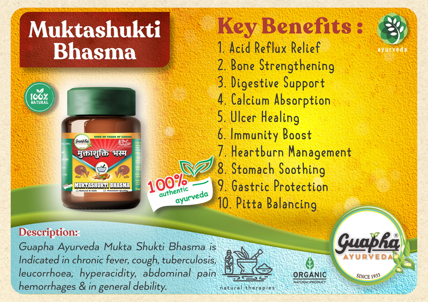 Muktashukti Bhasma – Natural Pearl Supplement for Wellness