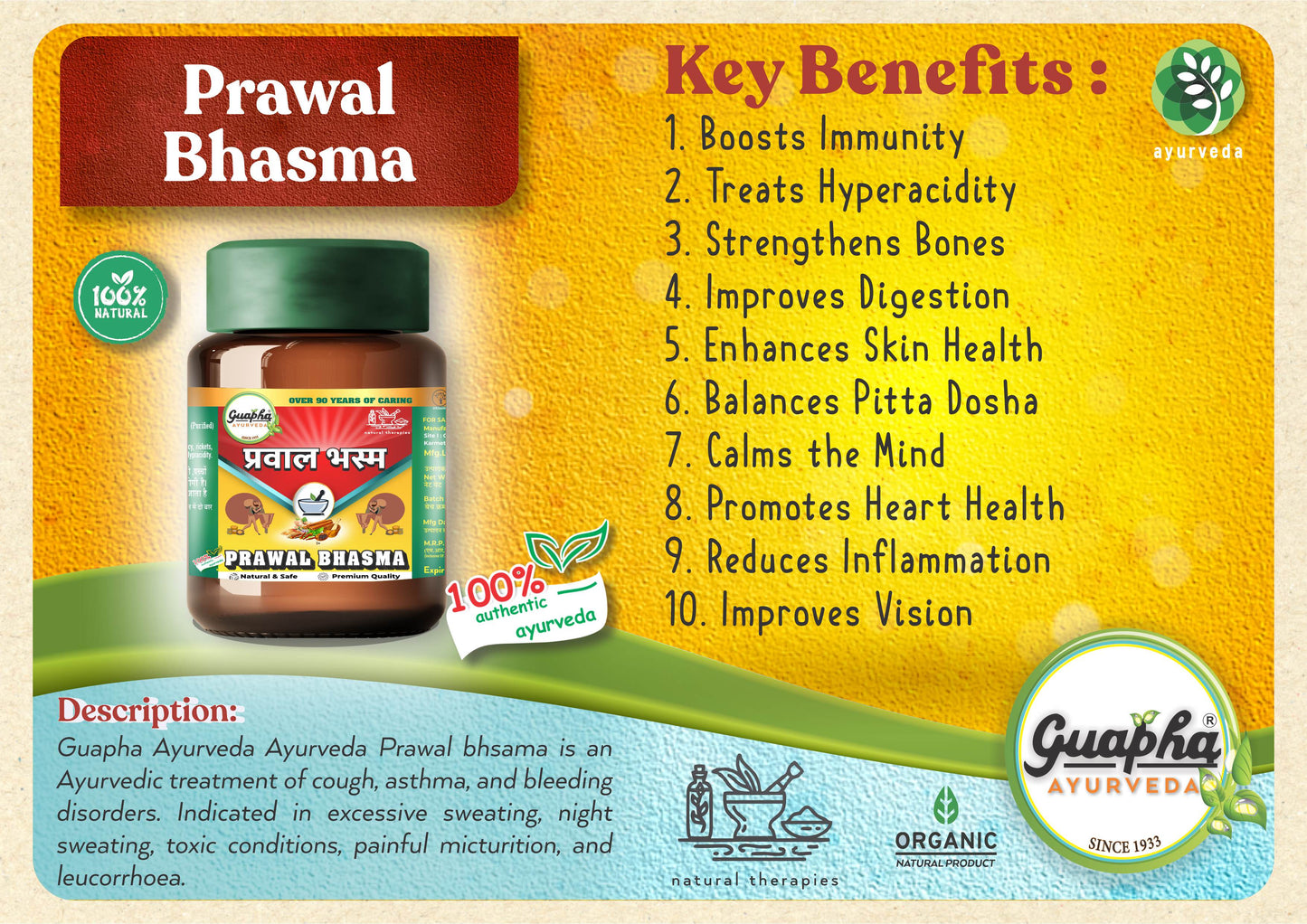 Prawal Bhasma – Natural Coral Calcium for Wellness