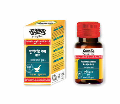 Puranchandra Ras Vrihat (With Gold & Pearl) | Ayurvedic Tonic for Vitality & Immune Support