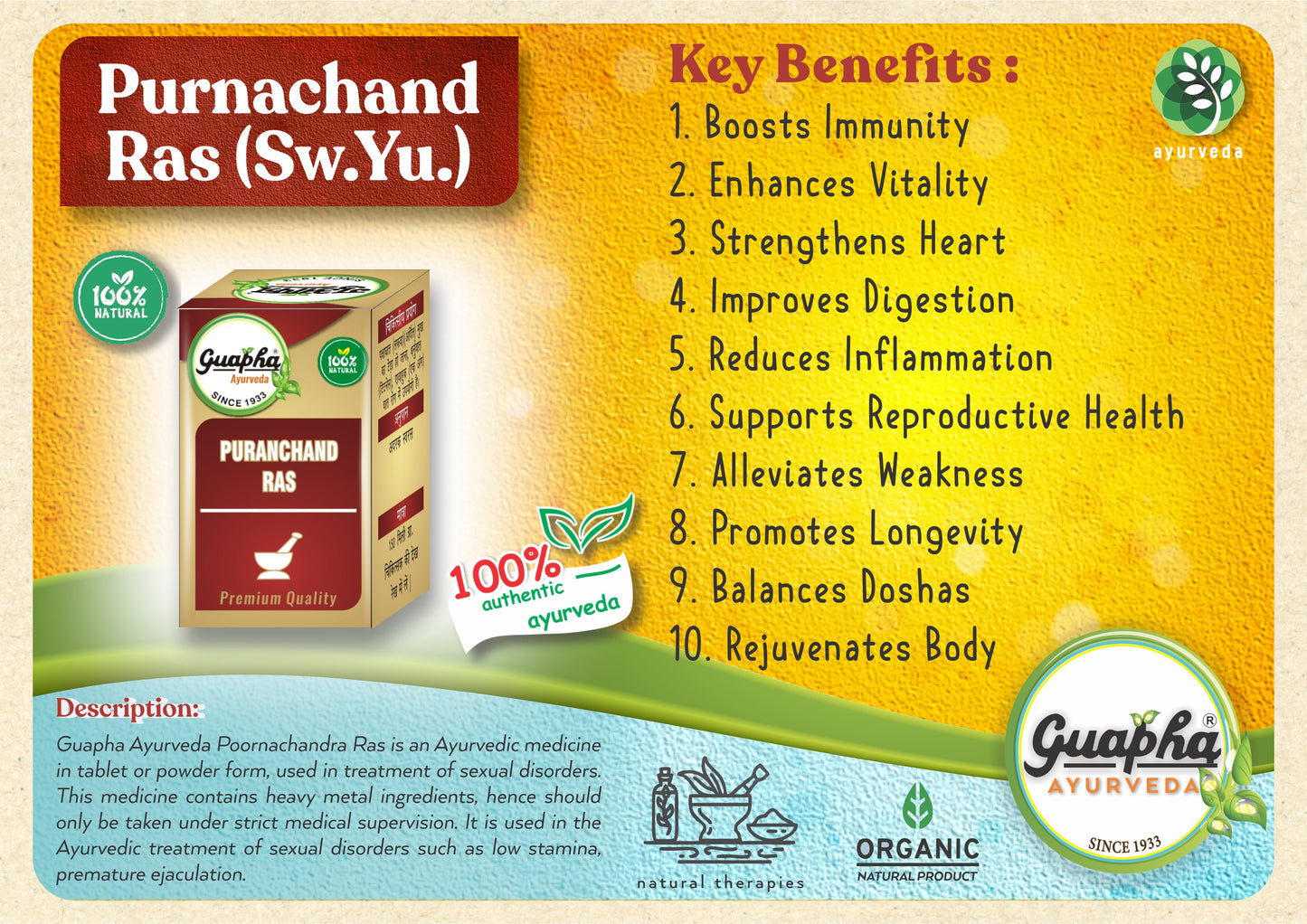 Puranchand Ras | Ayurvedic Tonic for Vitality & Immune Support