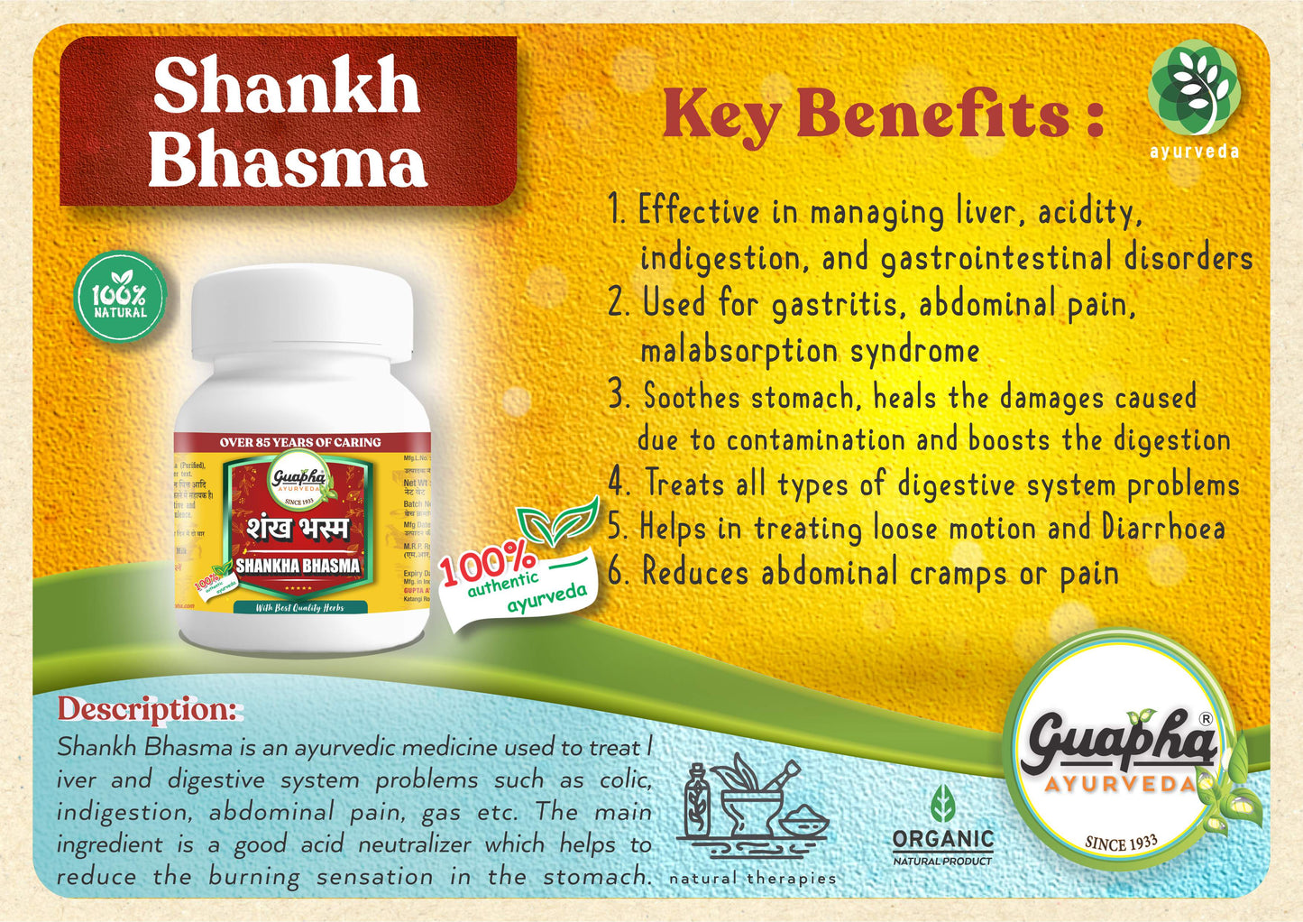 Shankh Bhasma – Natural Remedy for Digestive Wellness