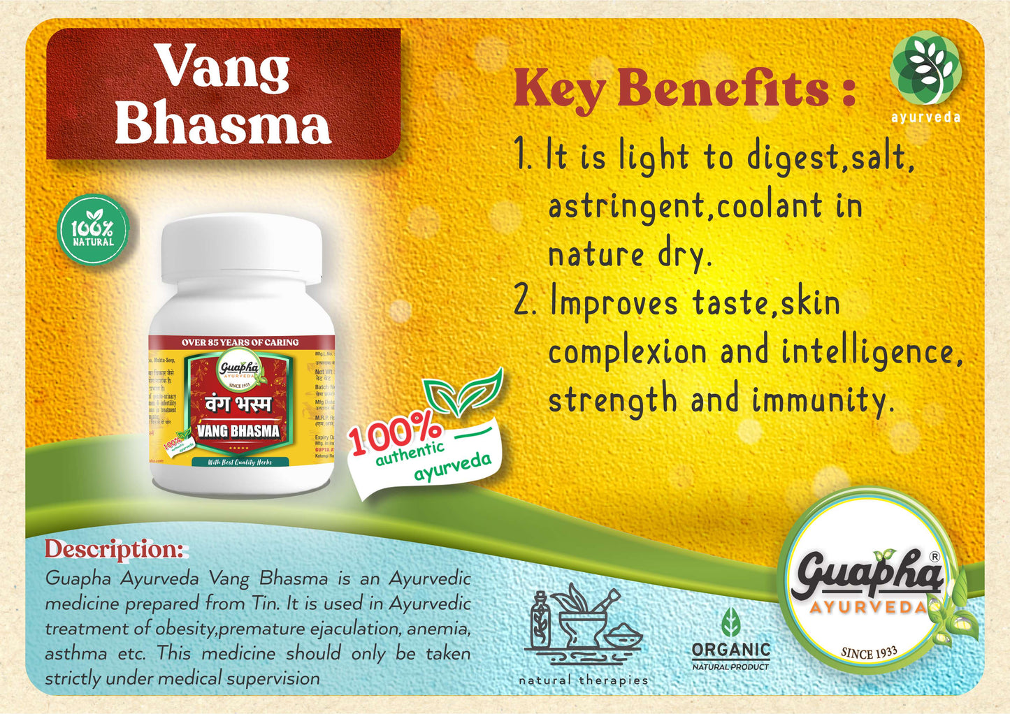 Vang Bhasma: Elevate Your Vitality Naturally