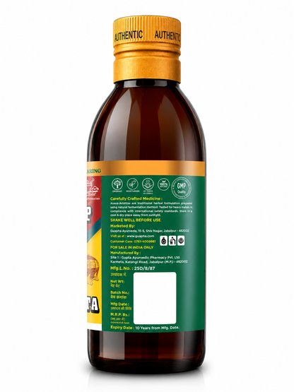 Abhyarishta 800ml (400ml*2) - Ayurvedic Digestive Tonic for Constipation Relief and Gut Health With Haritaki, Bibhitaki And Amlaki