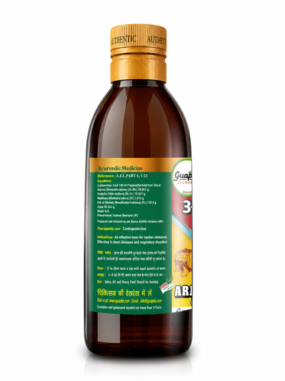 Arjunarishta 800ml (400ml*2) - Ayurvedic Heart Tonic for Cardiovascular Wellness | Supports Healthy Blood Pressure, Circulation, and Heart Function with the Power of Arjuna Bark Extract