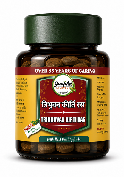 Tribhuvan Kirti Ras – Powerful Relief for Fever, Cold & Infections