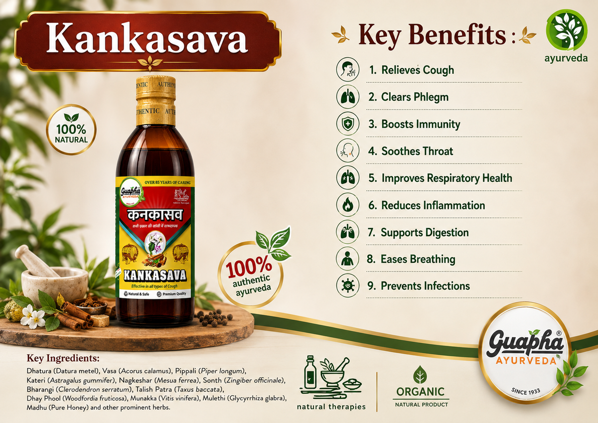Kankasava 800ml (400ml*2) - Herbal Respiratory Support & Wellness