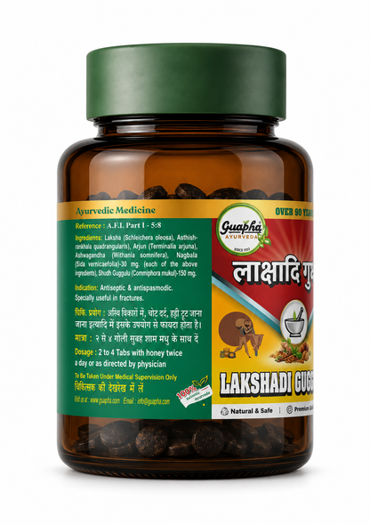 Lakshadi Guggul - Herbal Joint Support for Healthy Bones & Joints
