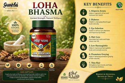Loh Bhasma – Premium Iron-Rich Bhasma for Strength & Vitality