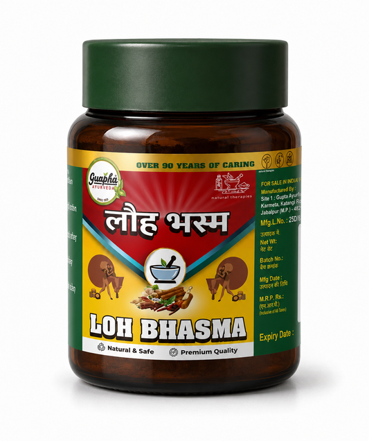 Loh Bhasma – Premium Iron-Rich Bhasma for Strength & Vitality