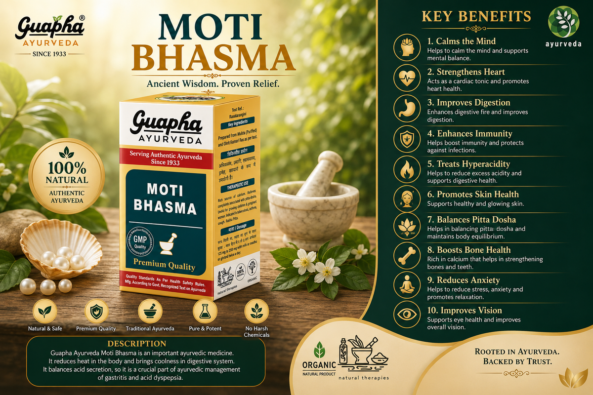 Moti Bhasma – Premium Pearl Powder for Radiance & Wellness