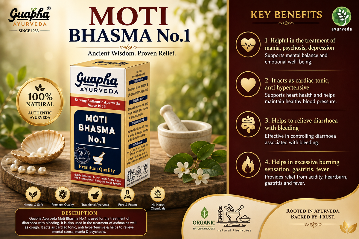 Moti Bhasma No. 1 – Superior Pearl Bhasma for Radiance & Health