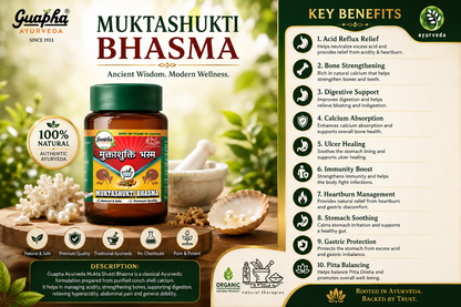 Muktashukti Bhasma – Natural Pearl Supplement for Wellness