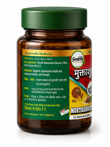 Muktashukti Bhasma – Natural Pearl Supplement for Wellness
