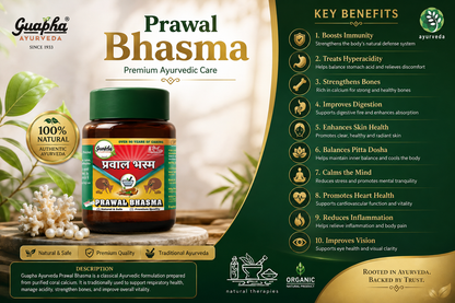 Prawal Bhasma – Natural Coral Calcium for Wellness