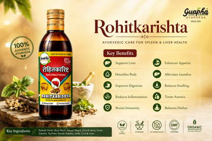 Rohitkarishta 800ml (400ml*2) - Supports Liver and Spleen health