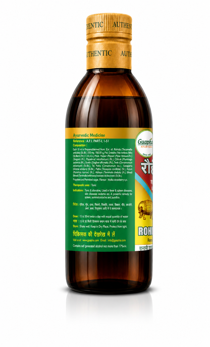 Rohitkarishta 800ml (400ml*2) - Supports Liver and Spleen health