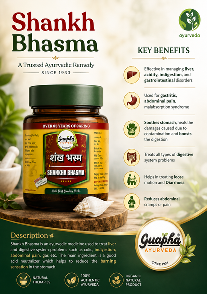 Shankh Bhasma – Natural Remedy for Digestive Wellness