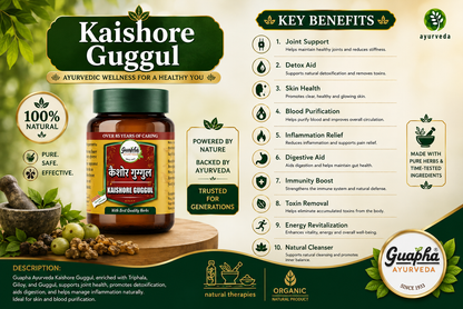 Kaishore Guggul – Natural Joint Support & Detox Formula