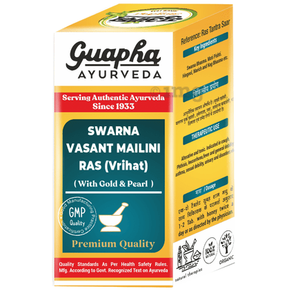 Swarna Vasant Malini Ras (Vrihat) with Gold & Pearl
