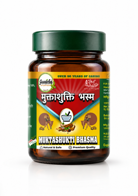 Muktashukti Bhasma – Natural Pearl Supplement for Wellness