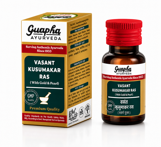 VASANT KUSUMAKAR RAS (With Gold & Pearl)| Maintains Blood Sugar Level